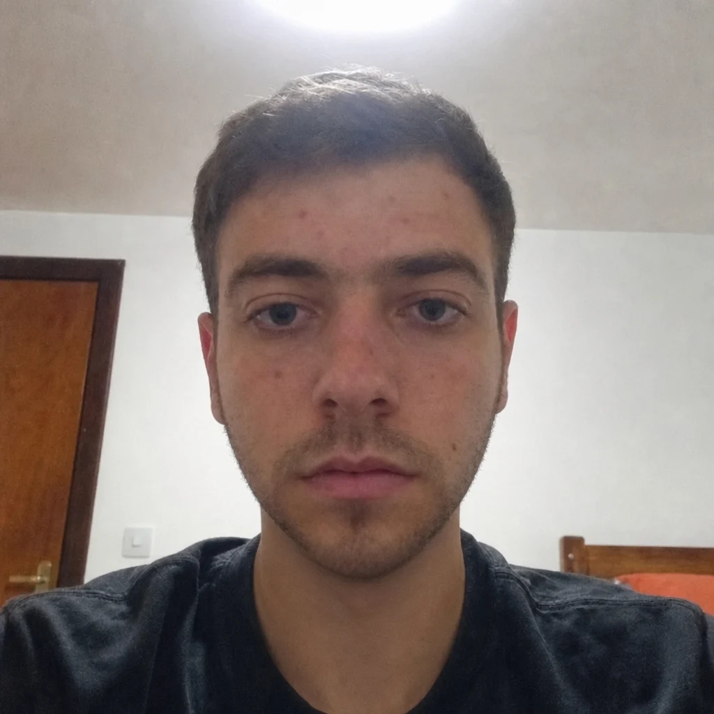 Chin Augmentation before example (AI generated)