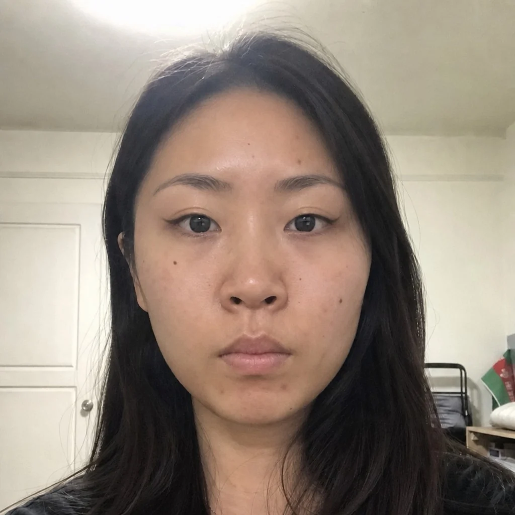 Fox Eye Lift simulation, after