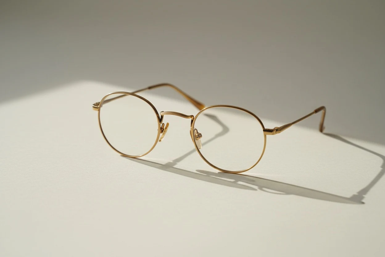 Round frames — circular lenses on a thin metal rim
